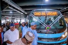 The buses are clean inside and out for now and have about 35 seats with standing room for trip: Oshodi Interchange Kicks Off With New Narratives On City Travels Security Shopping Business Hilights