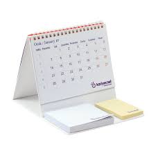 Make your own desk calendar with cewe. Rigid Calendar Desk Calendar With Self Adhesive Note Paper Promotion Every Where