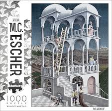Escher, so i decided to… i always had a fondness for the works of m. Buffalo Games M C Escher Jigsaw Puzzle 1000 Piece Walmart Com Walmart Com