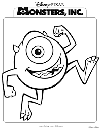 Monsters inc coloring page 02 coloring page. Coloring Pages Monsters Inc Coloring Home