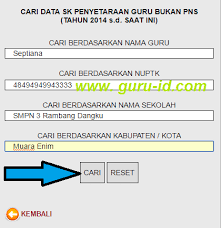 Maybe you would like to learn more about one of these? Cek Sk Inpassing Penyetaraan Bagi Guru Bukan Pns Tahun 2017 Info Pendidikan Terbaru