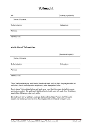 Für privat, kitas, kindergärten, schulen und zahnärzte als download. Vollmacht Vordruck Kostenlos Zum Ausdrucken