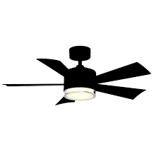 Harbor breeze twin breeze ii outdoor ceiling fan. Modern Forms Wynd 42 Indoor Outdoor Ceiling Fan In Matte Black Lightsonline Com