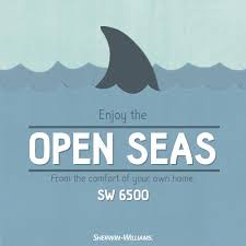 Instead, it's the exquisite, spiritual balance of simplicity, delicate colors and strength tempered by softness. Sherwin Williams On Twitter Find Your Color Inspiration On The Open Seas Sharkweek Http T Co Cn9yajs21l