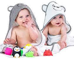 Bright ideas searching for something bold and bright? Hooded Baby Bath Towel For Boys Girls 2 Piece Gift Set 30 X 30 100 Cotton Terry Towels Unisex Design For Infant Newborn Babies Buy Online At Best Price