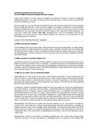 However, bankers are often hired from a wide variety of degrees. Investment Banking Interview Questions Investment Banking Mergers And Acquisitions