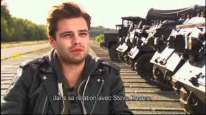 In the mcu, when cap goes to the smithsonian (as seen in captain america the winter soldier), and stands in front of bucky's memorial, it states that bucky was born in march 10, 1917, which makes him 101 years old. Bonus Captain America Howling Commandos Youtube