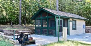 Devil's den state park cabins map. Arkansas Sightseeing Roughing It In A Camper Cabin
