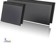 Tuile Solaire Black Solar Shingle Electricity Generation Roof Building Integrated Photovoltaic