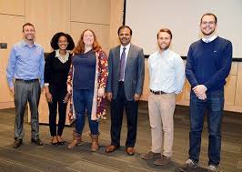 Winship Scientific Symposium capped off by "Shark Tank" The annual Winship  Scientific Symposium March 27-28 included a career development workshop,  poster session, and thematic plenary talks focused