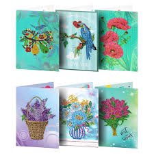 They also have the club stamp that is $21.95 plus $7.95 shipping and it is includes stamps. Prosperveil 6 Pack Handmade Greeting Cards Diy Special Shaped Diamond Painting Cards Kit With Blank Envelopes For Birthday Christmas Kids Crafts Gift Buy Online In Belize At Belize Desertcart Com Productid 151148787
