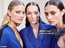 Supermodel Constance Jablonski , Josephine Le Tutour and Marine... News  Photo