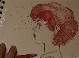 Bill S Drawing Of Beverly From 2017 It Drawings Horror Movie Art Pennywise The Dancing Clown