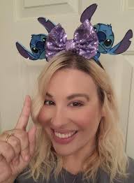 Stitch Ears, 3D Printed Mouse Ears Stitch Headband
