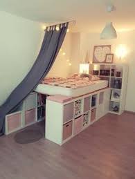 A Loft Bed From Ikea Kallax Shelves Best Home Decorating Ideas Easy Interior Design And Decor Tips Regal Kinderzimmer Ikea Kallax Regal Zimmer