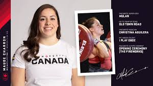 Canada's pan american weightlifting champion maude charron broke the asian resistance in the weightlifting to win 64kg gold on tuesday at the tokyo international forum. Team Canada On Twitter Weightlifter Maude Charron Will Compete At Her First Olympic Games This Summer For Teamcanada Fun Fact She Has Done Circus Training Before Can Juggle Balls And More