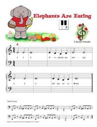 E Is For Elephant Piano Teaching Resources Piano Teaching Teaching Music