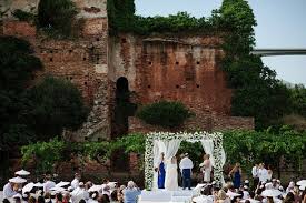 Check spelling or type a new query. A Pronovias Bride For A Party Vibe Destination Jewish Wedding Finca La Concepcion