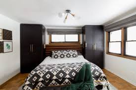 Bedroom built ins bedroom storage bedside storage dream bedroom home bedroom master bedroom contemporary bedroom modern bedroom bed designs pictures. Diy Built In Ikea Pax Wardrobes Bright Green Door