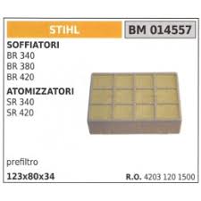 Stihl br 340 instruction manual. Vorfilter Luft Fur Stihl Laubblaser Br 340 380 Zerstauber Sr 340 420 014557