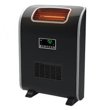 Lifesmart 6 Element Slimline Heater Unit With Smart Boost Technology Black Silver Portable Heater Room Heater Infrared Heater