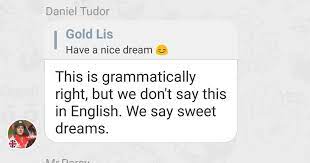 1.when did the writer have a bad experience? Arti Have A Nice Dream