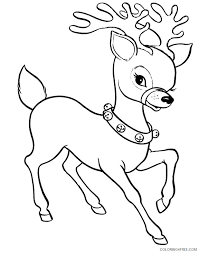 Making snowman in winter s printables 499c. Reindeer Coloring Pages Female Reindeer Coloring4free Coloring4free Com
