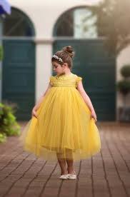 Allessandra Dress Mustard Little Girl Dresses Yellow Flower Girl Dresses Daddy Daughter Dance Dresses