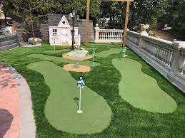 How to build a kid's mini golf course (w/ i like to make stuff). 15 Backyard Putting Greens That Will Make You Jealous East Coast Turf Pros
