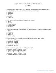 Oke, langsung saja dari pertanyaan/soal yang pertama di bawah ini: Contoh Soal Essay Prakarya Kelas 7 Semester 2 Berbagai Contoh