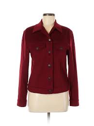 Details About Loro Piana Women Red Jacket 44 Italian