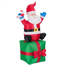 Costway Pere Noel 180cm Gonflable Led Lumineux Decoration Lumineuse Pour Fete Noel Avec Une Boite De Cadeau Costway Fr En espérant que tu trouves de. costway fr