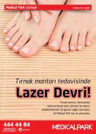 tirnak mantari tedavisinde lazer devri medical park goztepe hastane kompleksi mantar tirnak