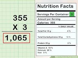To calculate this, divide a food or drink's calories from fat by total calories (this information is on the product's food label) and then multiply by 100. 32 How To Calculate Calories From Food Label Labels For Your Ideas