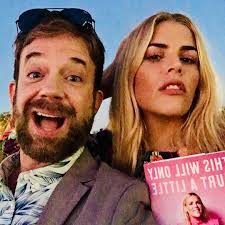 Goofo & Glamo! @busyphilipps wrote a book & I can't to tuck into it. “This  Will Only Hurt A Little” hits the shelves Oct 16 & is available for  preorder now. Get