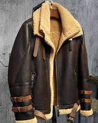 The Unique Trading Company On Instagram Mens Shearling Jacket B3 Flight Jacket Avaialble In Bot In 2021 Leather Jacket Men Mens Shearling Jacket Jackets Men Fashion