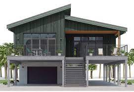 The enchanting pics below, is other parts of finding modern stilt house plans written piece which is classified within designs, prefab stilt homes. House Design House Plan Ch539 11 Coastal House Plans House Plans Small House Plans