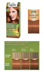Join the creme of nature® family to get the latest styling tips, offers and other exclusive content.*  Schwarzkopf Palette Permanent Natural Colors Creme 270 Natural Light Copper Read More Reviews Of The Produ Palette Hair Color Hair Color Natural Hair Color