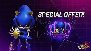 The logo for the game. Sega Hardlight Love The Dastardly Metal Sonic Race Over Facebook
