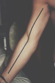 A perfect example of line tattoos, this one may refer to consumerism or that everyone has a price. 35 Top Style Black Line Arm Tattoo Meaning