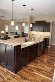 Feb 18, 2021 · speaking of investment, granite kitchen countertops tend to come with a hefty price tag. Kitchen Island With Granite Top And Seating This Island Is Great Needs A Mini Fridge In This End Kitchen Design Home Kitchens Home