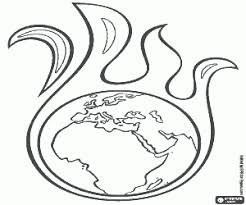 Add color with summer annuals: The Global Warming Of The Planet Coloring Page Printable Game