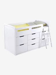 epingle par lulu wood sur chambre enfant lit enfant lit enfant rangement lit mezzanine