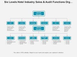 Six Levels Hotel Industry Sales And Audit Functions Org