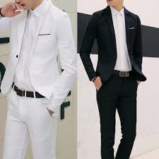 Www.daeryregalos.com su tienda de regalos en internet. Conjunto De Traje De Boda Para Hombre Chaqueta Ajustada Traje Formal De Negocios Traje Clasico Negro 1 Juego Trajes Aliexpress