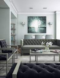 It's perfect as it suits every these colors reflect light and make your space appear bigger. Industrial Modern Living Room Light Blue With Gray Furniture Silver Accents Minimalistisch Wohnbereich Los Angeles Von Designer Modern Home Houzz