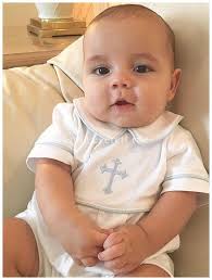 A baby's first bible is the perfect gift to give a boy for his baptism as it is an introduction to the bible and will take him on a journey from the creation through to the resurrection. Aaron Baptism White W Blue Trim Outfit Baby Boy Christening Outfit Dedication Outfit Short Baptism Outfit Baptism Outfit Baby Spring Outfits Boy Christening Outfit Boy Baptism Outfit Baby Boy Baptism Outfit