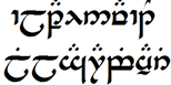 Create your own alphabet if you want to write in your language. Fictional Alphabets