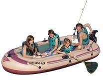 The seat positions are adjustable according to your comfort needs. Solstice Voyager 6 Person Boat Searchub