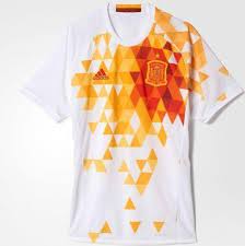 Das em 2016 trikot für auswärtsspiele zeigt eine rote grundfarbe mit dunkelroten ärmeln. Adidas Uefa Euro 2016 Spanien Auswartstrikot Herren Ab 9 95 2021 Preisvergleich Geizhals Deutschland